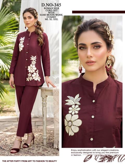 Desi kudi coord set roman silk salwar